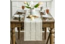 Agger Tischläufer Landhausstil Beige 30x140 cm Bild 1