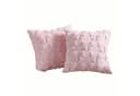 CLTYQ Kissenbezug Rosa mit Schleife 45x45 cm Bild 2