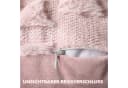 CLTYQ Kissenbezug Rosa mit Schleife 45x45 cm Bild 3