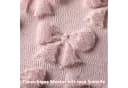CLTYQ Kissenbezug Rosa mit Schleife 45x45 cm Bild 4