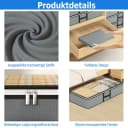Diwzbyn Aufbewahrungsbox Unterbett Vliesstoff Staubdicht Bild 4