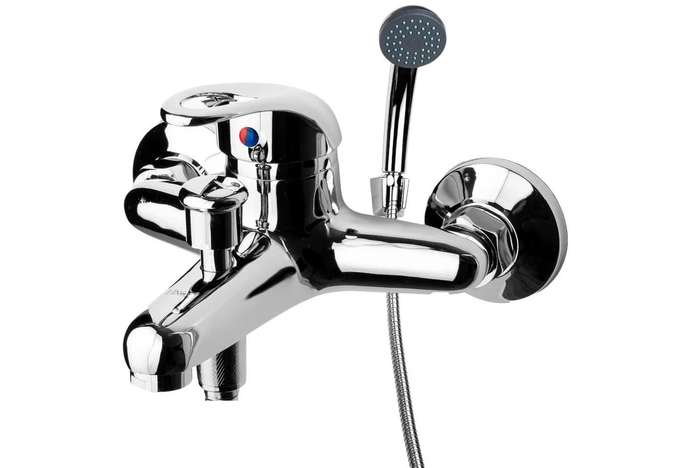Zilan Badarmatur ZLN-7710 Edelstahl DIN-Anschluss inkl. Handbrause & Brauseschlauch - Bild 2