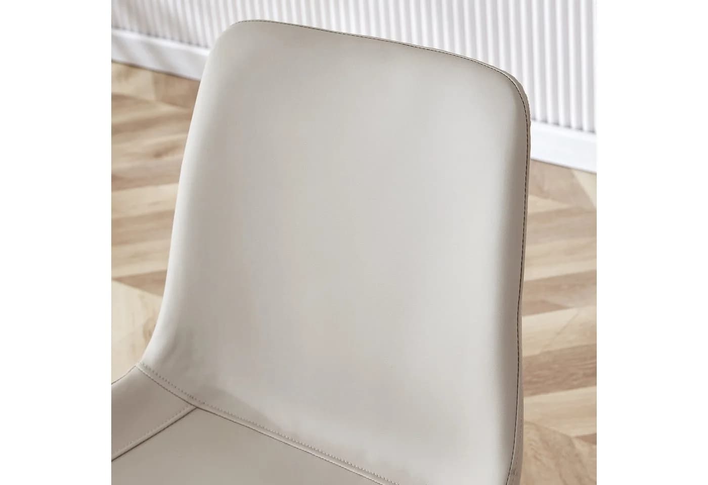 i@home Esszimmerstuhl 4er Set Grau Modernes Design - Bild 5