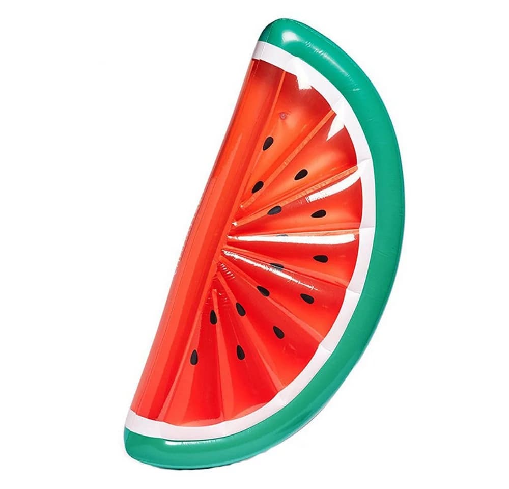SIKAINI Luftmatratze Schwimminsel Wassermelone Pool & Strand - Bild 2