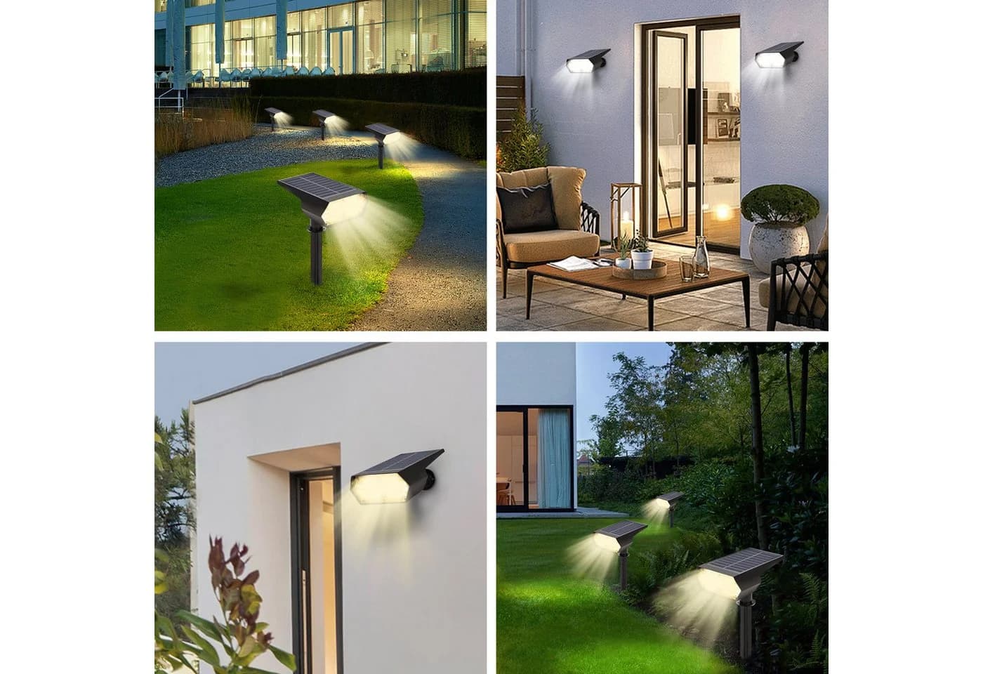 QUBEBU LED Solarstrahler mit dualer Farbtemperatur und IP65 - Bild 3