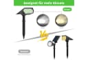QUBEBU LED Solarstrahler mit dualer Farbtemperatur und IP65 Bild 5