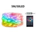 PRIISF LED-Lichterkette Lichtschlauch Programmierbar USB RGB Streifen Xmas Bild 1