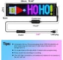 PRIISF Flexibles LED Dekolicht mit APP-Steuerung Schwarz Bild 1