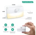 QUBEBU LED Nachtlicht mit Bewegungsmelder Warmweiß/Kaltweiß Bild 1