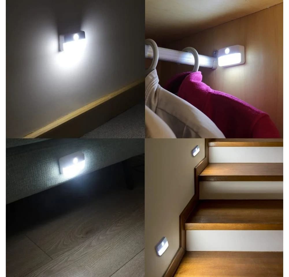 QUBEBU LED Nachtlicht mit Bewegungsmelder Warmweiß/Kaltweiß - Bild 5