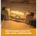 QUBEBU LED-Leuchtmittel R7S COB Dimmbar 2700K-3000K Glas Bild 1
