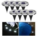 QUBEBU LED Solarleuchte 20 LEDs Solar Gartenleuchte Bild 2