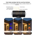 PRIISF LED Würfel Wandleuchte Schwarz Bewegungsmelder USB-C Bild 3