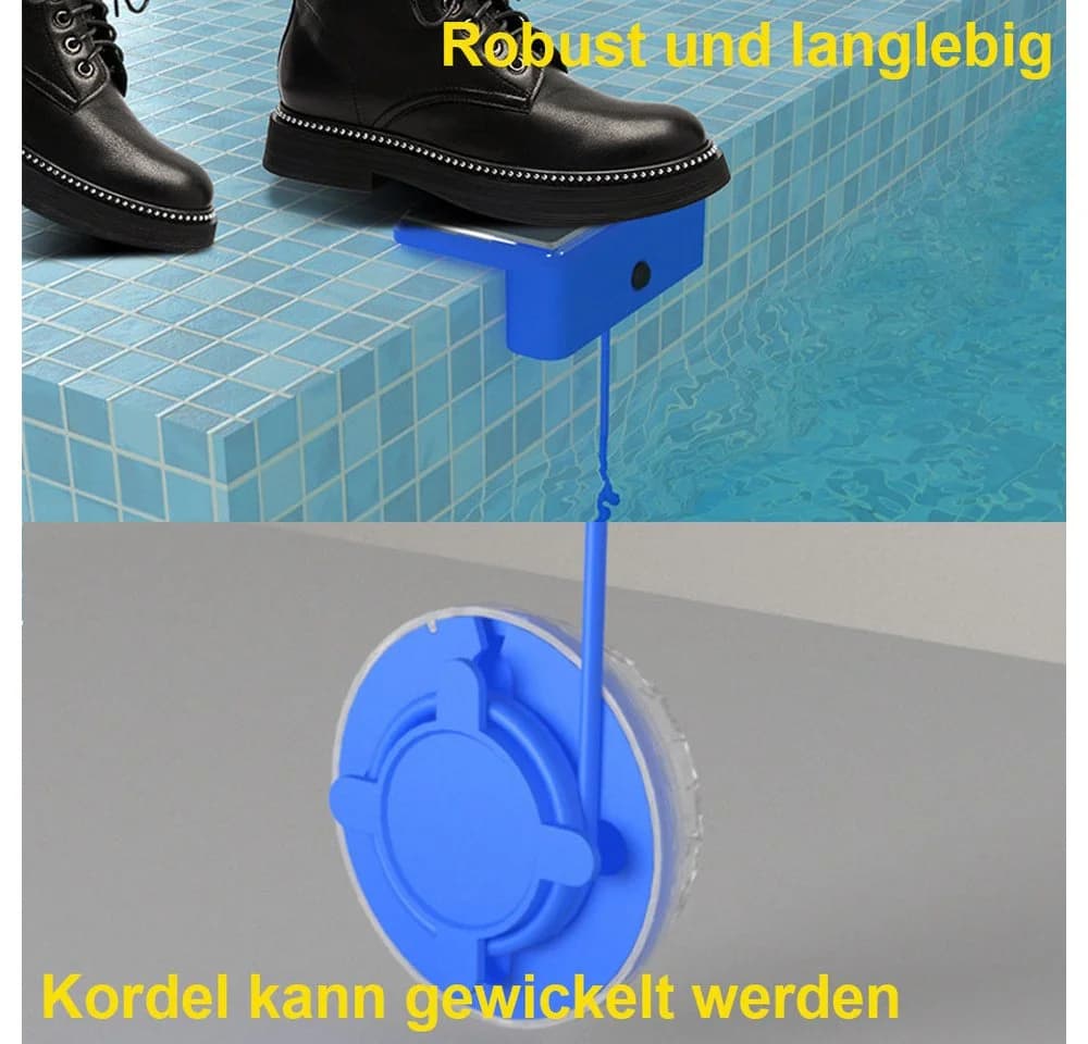 QUBEBU Solar LED Pool-Lampe RGB Unterwasserlicht mit Fernbedienung - Bild 5