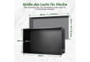 PRIISF Duschnische Edelstahl Schwarz Unterputz 60x30x10 cm Bild 1
