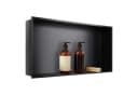 PRIISF Duschnische Edelstahl Schwarz Unterputz 60x30x10 cm Bild 2