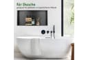 PRIISF Duschnische Edelstahl Schwarz Unterputz 60x30x10 cm Bild 5