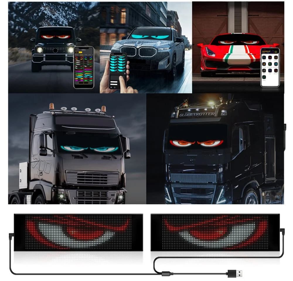 QUBEBU Dekolicht LED-Bildschirm Flexibel RGB mit App-Steuerung - Bild 2