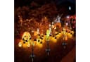 QUBEBU Halloween Kürbis Gartenleuchte 60 LED Solarlampen 2 Stk. Bild 3