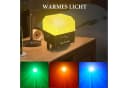 QUBEBU LED Discolicht RGB mit Fernbedienung und Nachtlicht Bild 4