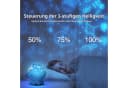 PRIISF LED Nachtlicht Sternenhimmel Projektor Baby Einschlafhilfe Weiß/Blau Bild 4