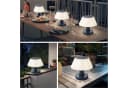 PRIISF LED Solar Tischleuchte Dimmbar IP54 Schwarz/Weiß Bild 4