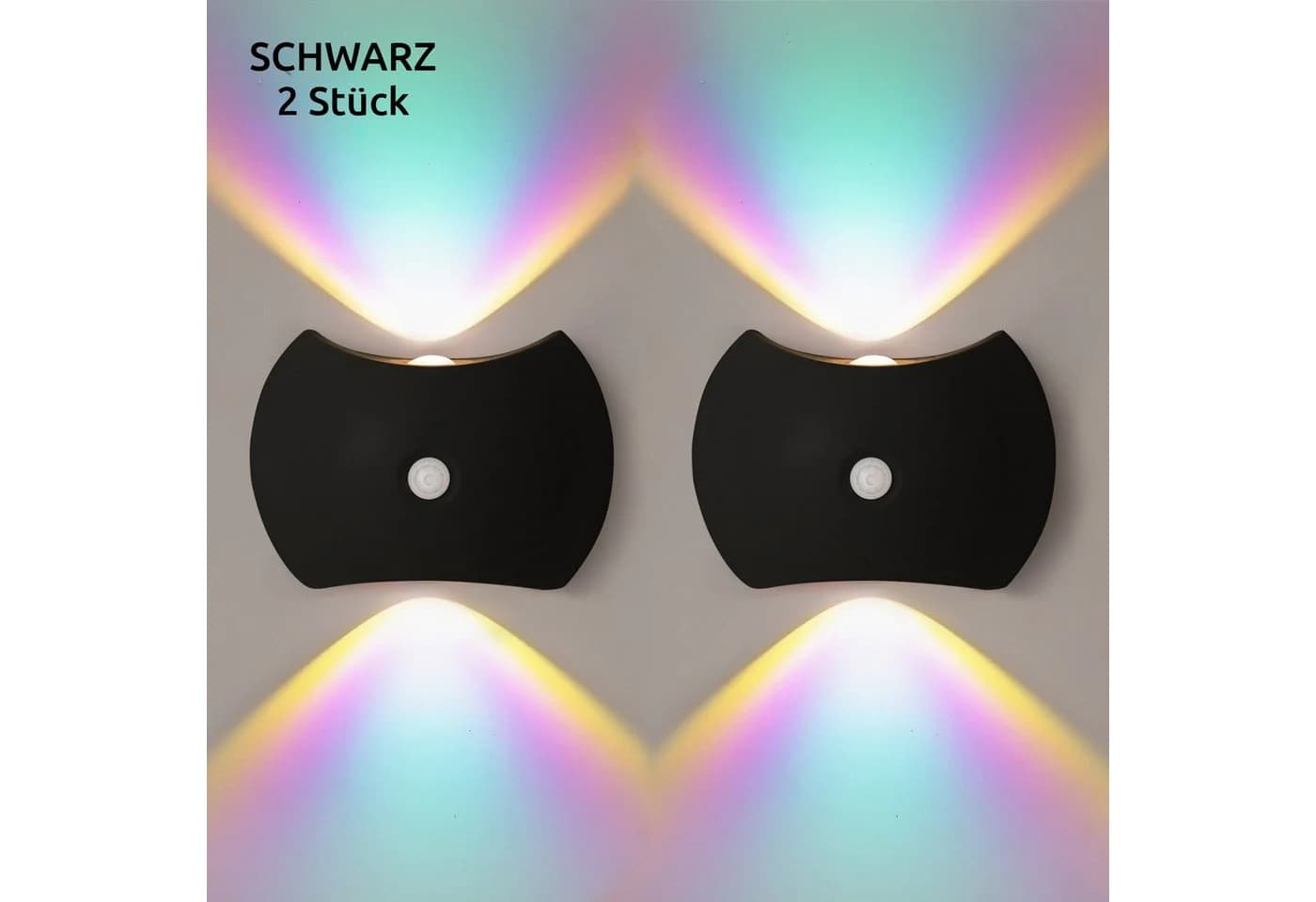 PRIISF Nachtlicht Wandleuchte USB-Aufladbar Magnetbefestigung