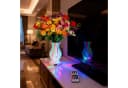 PRIISF LED Nachttischlampe Blumenvase Tischleuchte RGB Nachtlicht Bild 3
