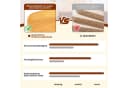 PRIISF Buchstütze 3in1 Höhenverstellbar Holz Schwarz Bild 5