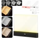 PRIISF LED Leselampe Buchlicht Leselampe, 3 Lichtfarben Dimmbare LED Klemmleuchte, HD-Klar Lampentafel Ultra-Klar Geschmeidige abriebfest Lesehilfe Lampe, Lesezeichen Buchseite Licht mit Timer für Nachtlesung Im Bett Bild 2