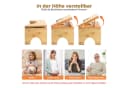 PRIISF Toilettenhocker Bambus Klappbar Bild 5