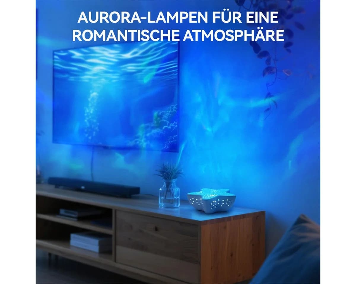 Novzep LED-Sternenhimmel-Projektor Nordlicht-Effekt, für Kinder/Erwachsene - Bild 3