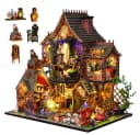 i@home 3D-Puzzle Zauberwald DIY Bücherregal-Set mit LED-Beleuchtung Bild 2