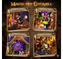 i@home 3D-Puzzle Zauberwald DIY Bücherregal-Set mit LED-Beleuchtung Bild 3