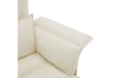 i@home Relaxsessel mit Hocker Beige 5-fach verstellbar Massivholz Bild 5