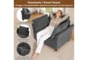 i@home Modulares Sofa-Set 3-2-1 Grau Chenille Modern Bild 5