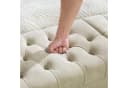 i@home Bettbank Hocker mit Stauraum Beige Chenille Bild 4