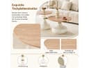 i@home Couchtisch 2er Set rund Sanduhr-Design Melamin Bild 3