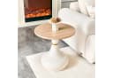i@home Couchtisch 2er Set rund Sanduhr-Design Melamin Bild 5