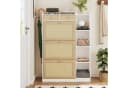 i@home Schuhschrank mit 3 Klappfächern und Schubladen Bild 1