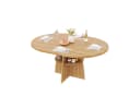 i@home Ausziehbarer Esstisch Naturoptik Beige Bild 5