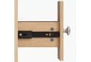 i@home Kommode Sideboard 6 Schubladen Eiche/Silber Bild 4