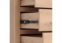 i@home Kommode Sideboard 6 Schubladen Eiche/Silber Bild 5