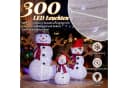 LALAHO 3-teiliges LED-Schneemann-Set Weiß 60/90/120cm Bild 1