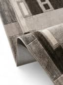 Vimoda Designteppich Braun Kariert Modern Klassisch Bild 5
