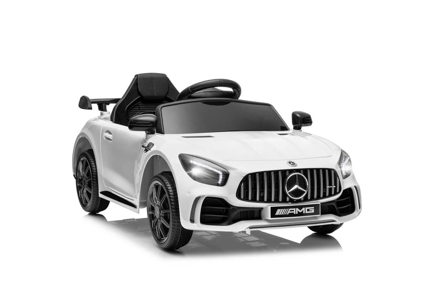 LALAHO Elektro-Kinderauto Mercedes AMG GTR 2,4G Fernsteuerung 12V