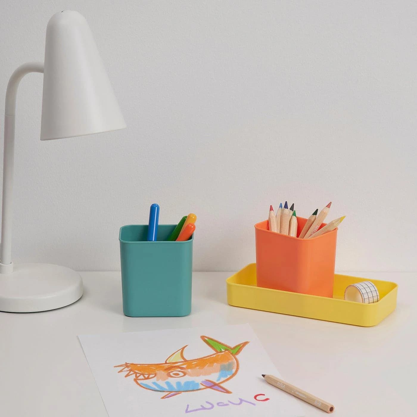 IKEA BÖNSYRSA Sortierbox Bunt