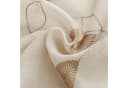 BYSURE Gardine Voile Scheibengardinen Modern Wohnzimmer Küchenvorhänge Beige Bild 5