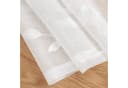 BYSURE Gardine Voile Weiß Besticktes Blattmuster 2er Set Bild 4