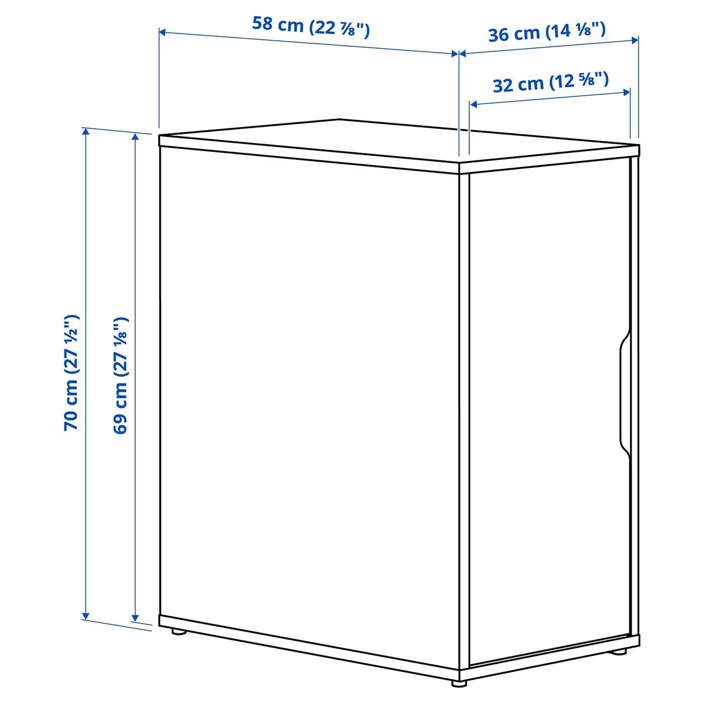 IKEA ALEX Aufbewahrung Weiß